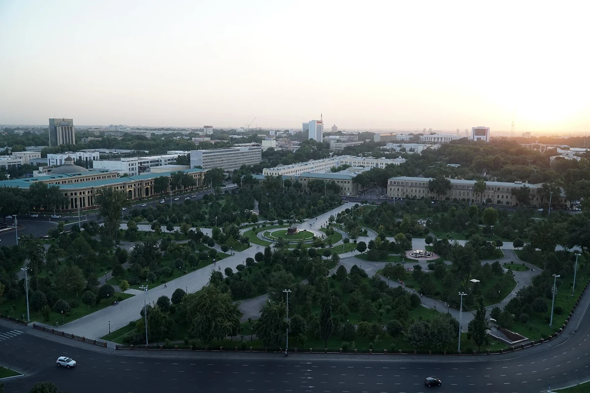 View over Tashkent